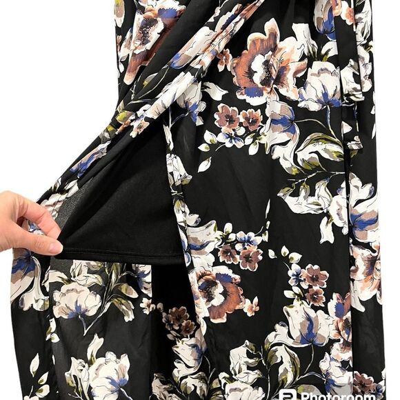 ALTAR’D STATE High Low Floral Wrap Dress Size Small - Picture 7 of 9
